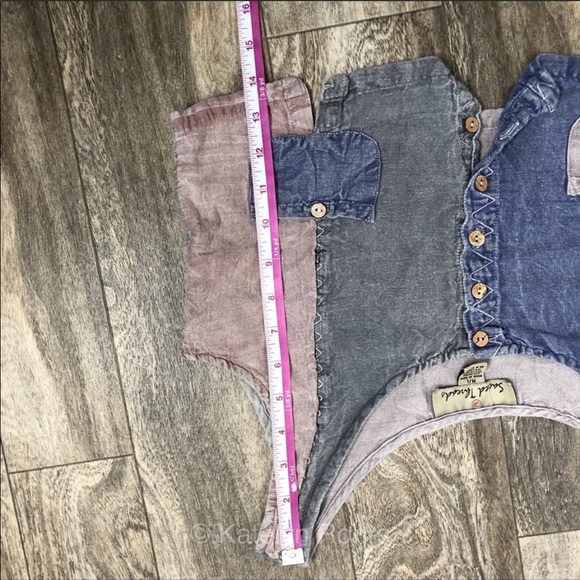 Sacred Threads Linen Patchwork Boho Crop Top M - Picture 6 of 7